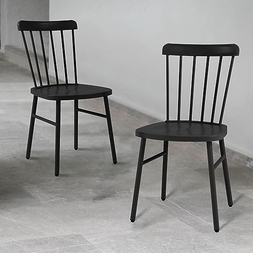 Outdoor Windsor Style Metal Side Chair