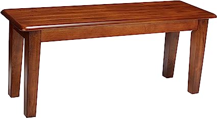 Bolanburg French Country Upholstered Dining Room Bench, Antique White