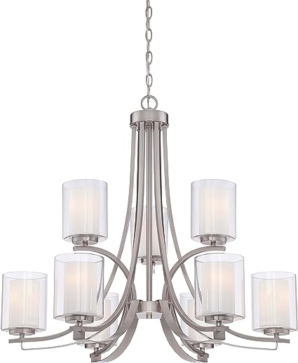 Chandelier Pendant Lighting 4105-66, Parsons Studio Dining Room