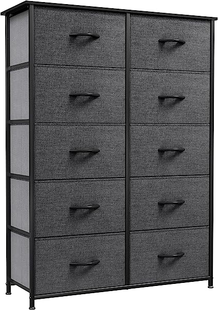 Drawer Dresser - Fabric Storage Tower, Living Room, Hallway