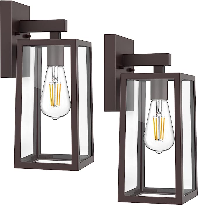 Outdoor Wall Sconce, Exterior Waterproof Wall Lantern Light Fixtures