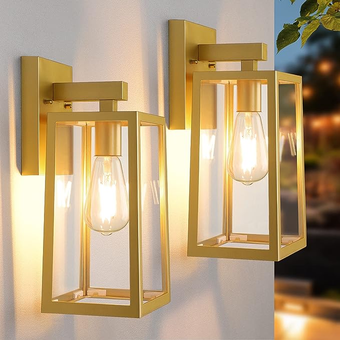 Outdoor Wall Sconce, Exterior Waterproof Wall Lantern Light Fixtures
