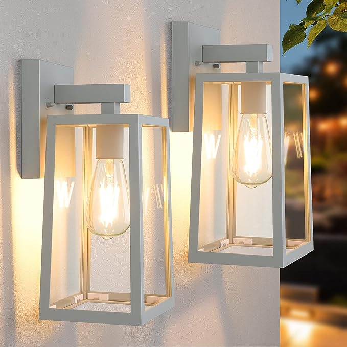 Outdoor Wall Sconce, Exterior Waterproof Wall Lantern Light Fixtures