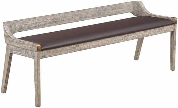 Rasmus Dining Bench Chestnut Wire-Brush
