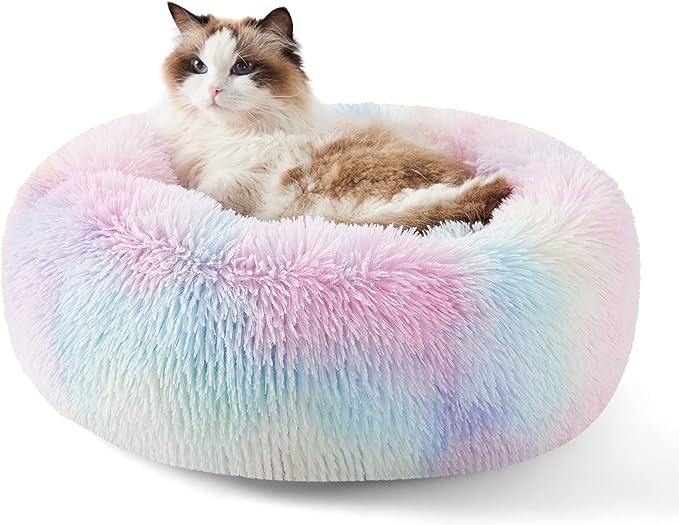 Calming Cat Beds for Indoor Cats - Small