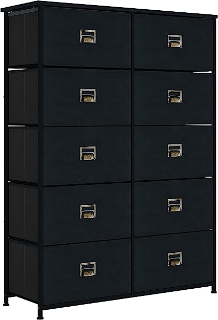 Drawer Dresser - Fabric Storage Tower, Living Room, Hallway