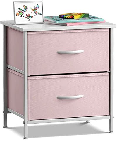 Nightstand with 2 Drawers - Bircata