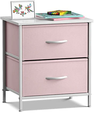 Nightstand with 2 Drawers