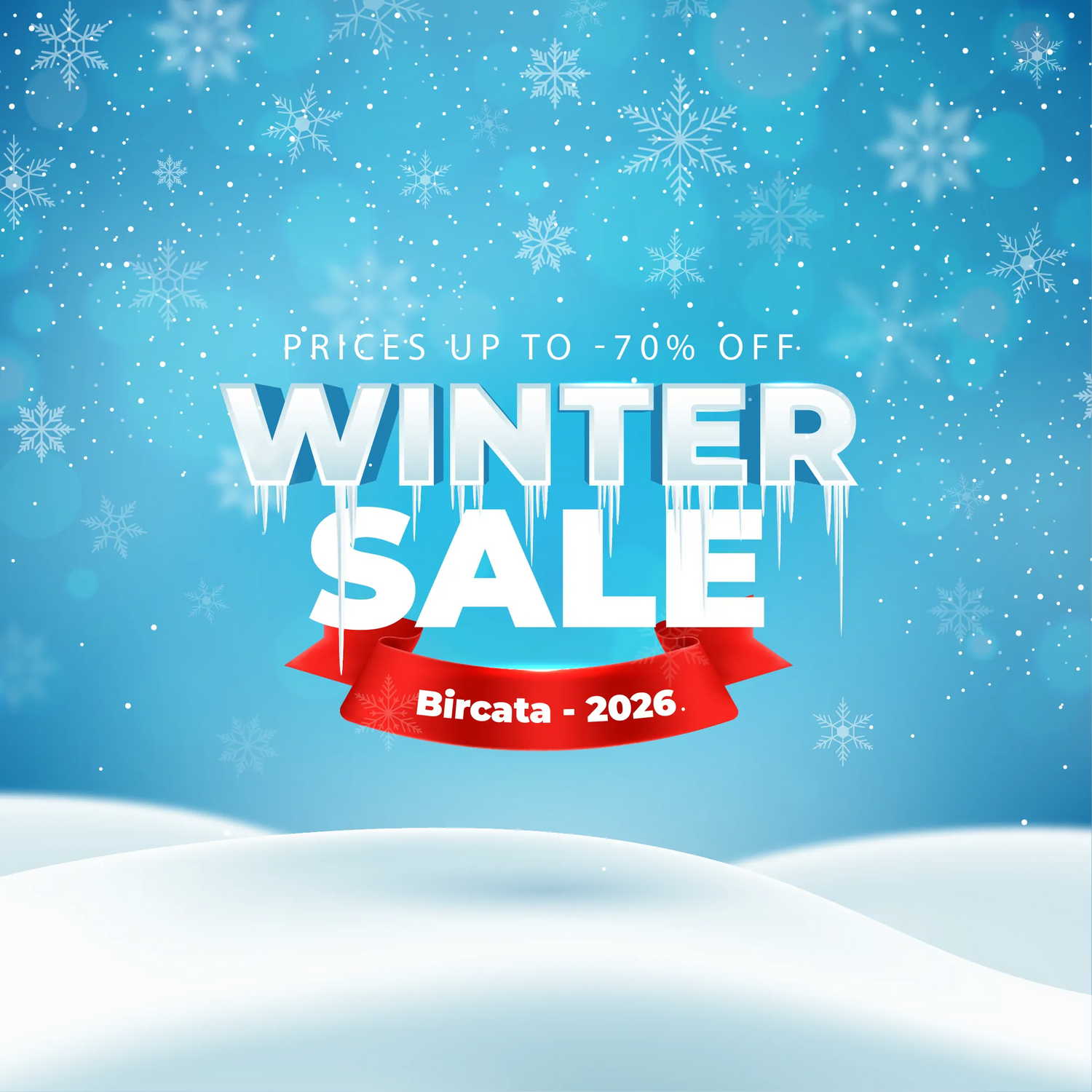 70% winter sale on bircata