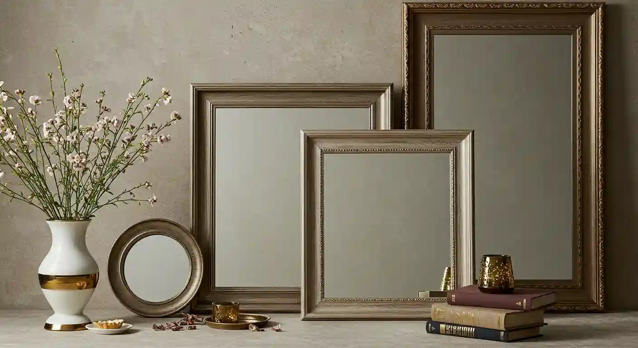 Decorative Framed Accent Mirrors - Bircata