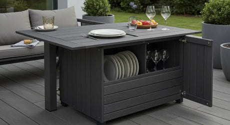 Outdoor Dining Storage