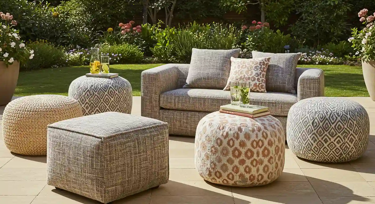 Outdoor Ottomans