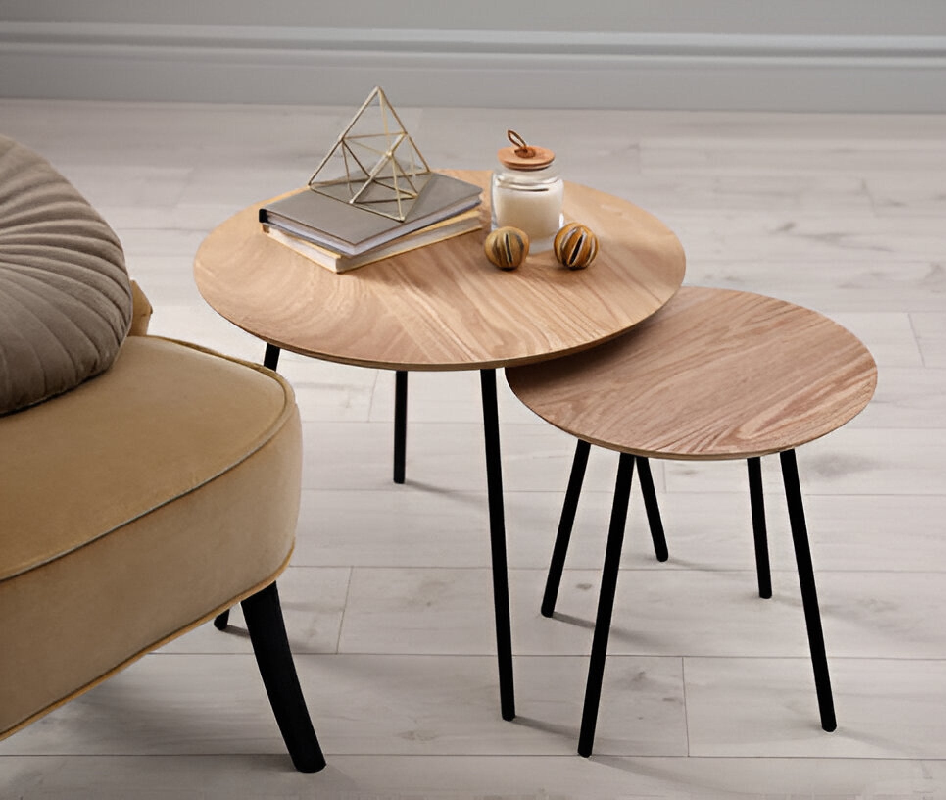 Accent Tables, Pedestal Tables - Bircata