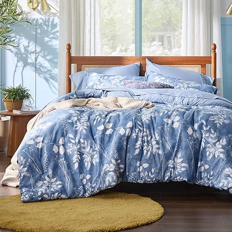 Boho Comforter Set Queen - 7 Pieces Bedding Sets Queen Bed in a Bag