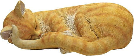 QM14001 Purr-fect Kitten Cat Statue ,full color 7"Wx5"Dx9.5"H