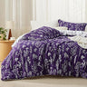 Floral Comforter Set - Queen Bedding Botanical Bed Comforter Queen Set