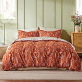 Floral Comforter Set - Queen Bedding Botanical Bed Comforter Queen Set