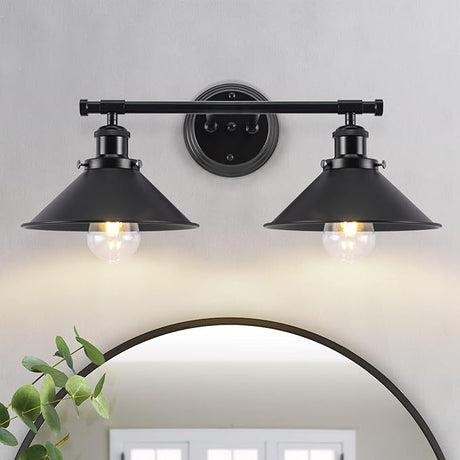 Bathroom Vanity Light Fixtures,Farmhouse Wall Sconce Industrial Kitchen Wall Lighting