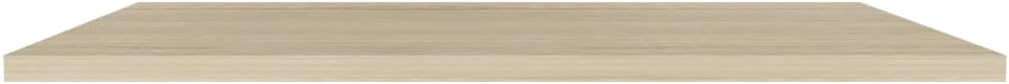 Floating Shelf Furniture Set-Floating Wall Shelf Oak 120x23.5x3.8 cm MDF