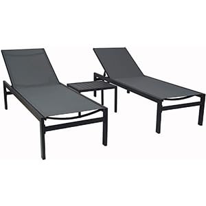 Chaise Lounge Outdoor Aluminum Outdoor Chaise Lounge Set of 2 Flat Chaise Lounge