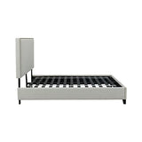 NutaUpholstered Bed Frame Crafted from Solid Wood, Easy to Assemble