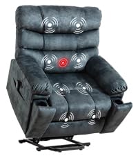 Large Power Lift Recliner Chair for Elderly with Massage and Heated, Heavy Duty