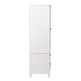 Contemporary Wardrobe Armoire in White