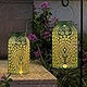 Solar Big Lantern Hanging Garden Lights  Waterproof LED Table Lamp