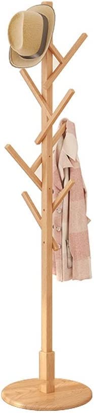 Coat Stand with Sturdy Base & 12 Unique Hooks Free Standing Hall Tree