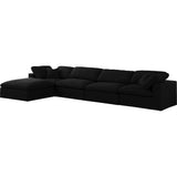 601Black-Sec5A Serene Collection Modern | Contemporary Deluxe Comfort Modular