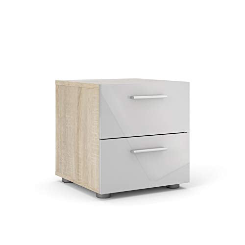 Contemporary 3 Piece Bedroom Set with Two Nightstands
