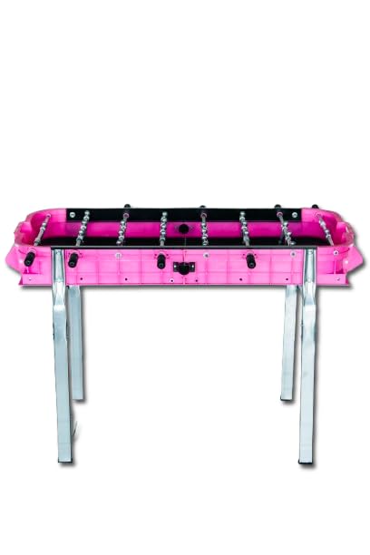 Champion X Pink Professional Foosball Table Adult Size - Game Tables for Adults
