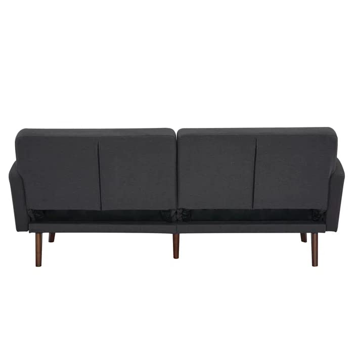 Furniture Home Series Mid-Century Modern 76.38'' Upholstered Convertible