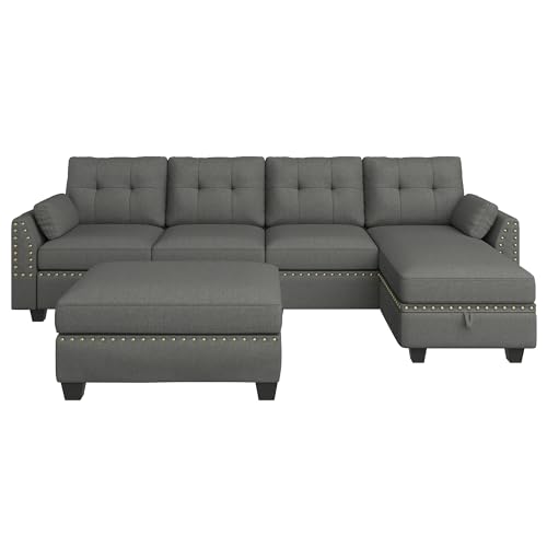 Reversible Sectional Sofa Couch Set L Shaped Couch Sofa Sets