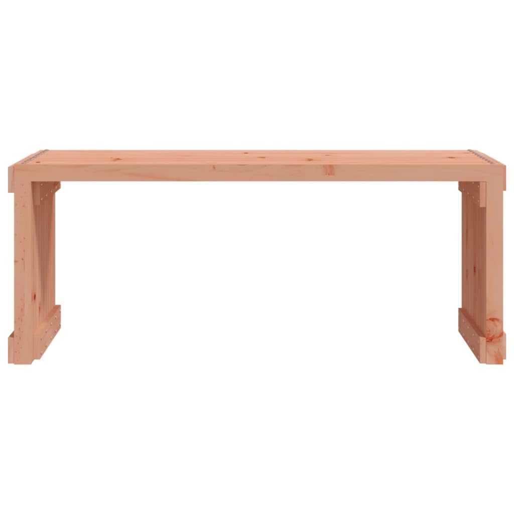 Extendable Patio Bench in Natural Douglas Brown