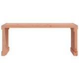 Extendable Patio Bench in Natural Douglas Brown