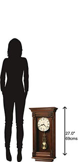 Pendulum Westminster Chime Faux Wood Clocks,Quartz Magic Motion clock-Decorative