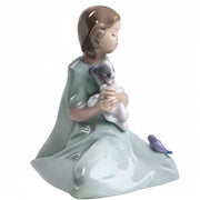 My Little Companions. Porcelain Girl Figure.