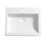 Alto 23" White Integrated Sink/Countertop