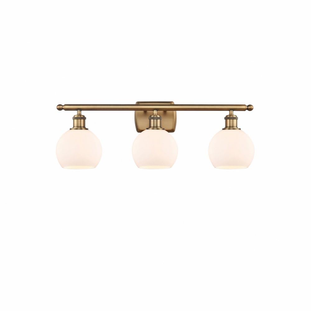 516-3W-BB-G121-6 Three Light Bath Vanity from Ballston Collection