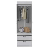 Lisboa 2 Spacious Drawer 2 Door Cabinet Bedroom Armoire