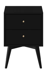 Flynn Nightstand, Black