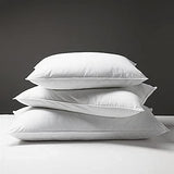 Sobella King Size Bed Pillow | Side Sleeper Pillow for Adults | 300TC, 100% Cotton Case | Soft