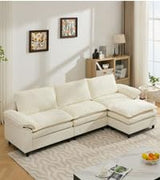 Modular Sectional Sofa Modern Convertible L Shaped Couch