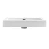 Alto 23" White Integrated Sink/Countertop