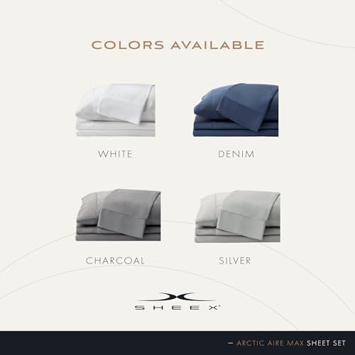 Arctic Aire MAX Sheet Set, Ultrasoft Cooling Sheets with 1 Flat Sheet
