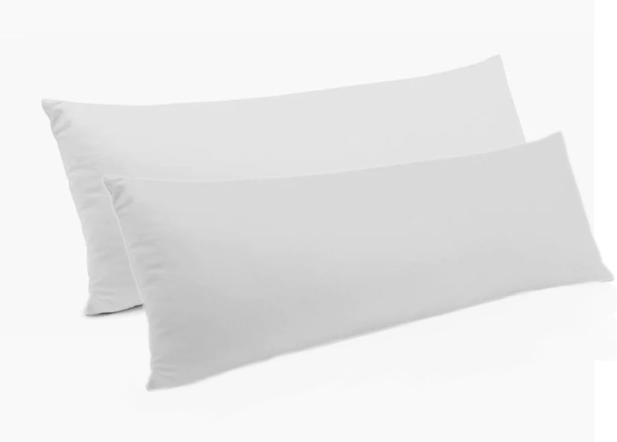 MoonRest® Synthetic Down Alternative 15x24 Lumbar Pillow Insert Form, for Decorative Throw Pillow, Sofa, Cushions, Body and Bed - Pack of 2- Size 15“X 24”
