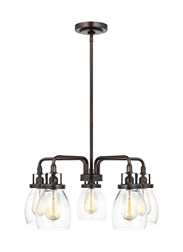 3114505EN7-710 Belton Five - Light Chandelier Hanging Modern Fixture, Bronze
