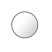 24-inch Metal Frame Round Mirror Modern Contemporary