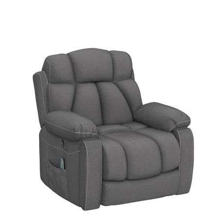 Large Power Lift Recliner Chairs with Massage and Heat for Elderly Big People, Heavy